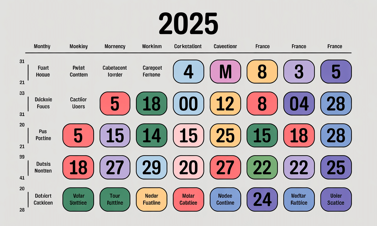 Combien d'heures travaille-t-on par mois en 2025 ? découvrez le nombre d'heures de travail mensuelles en 2025, les tendances et les réglementations pour mieux organiser votre temps professionnel.