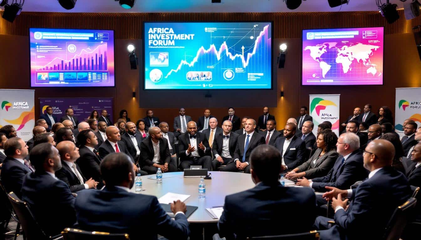 L'Africa Investment Forum génère une dynamique de 225 milliards de dollars pour booster l'attractivité bancaire du continent africain découvrez comment l'africa investment forum stimule l'attractivité bancaire en afrique en générant une dynamique d'investissement de 225 milliards de dollars, propulsant la croissance économique du continent.