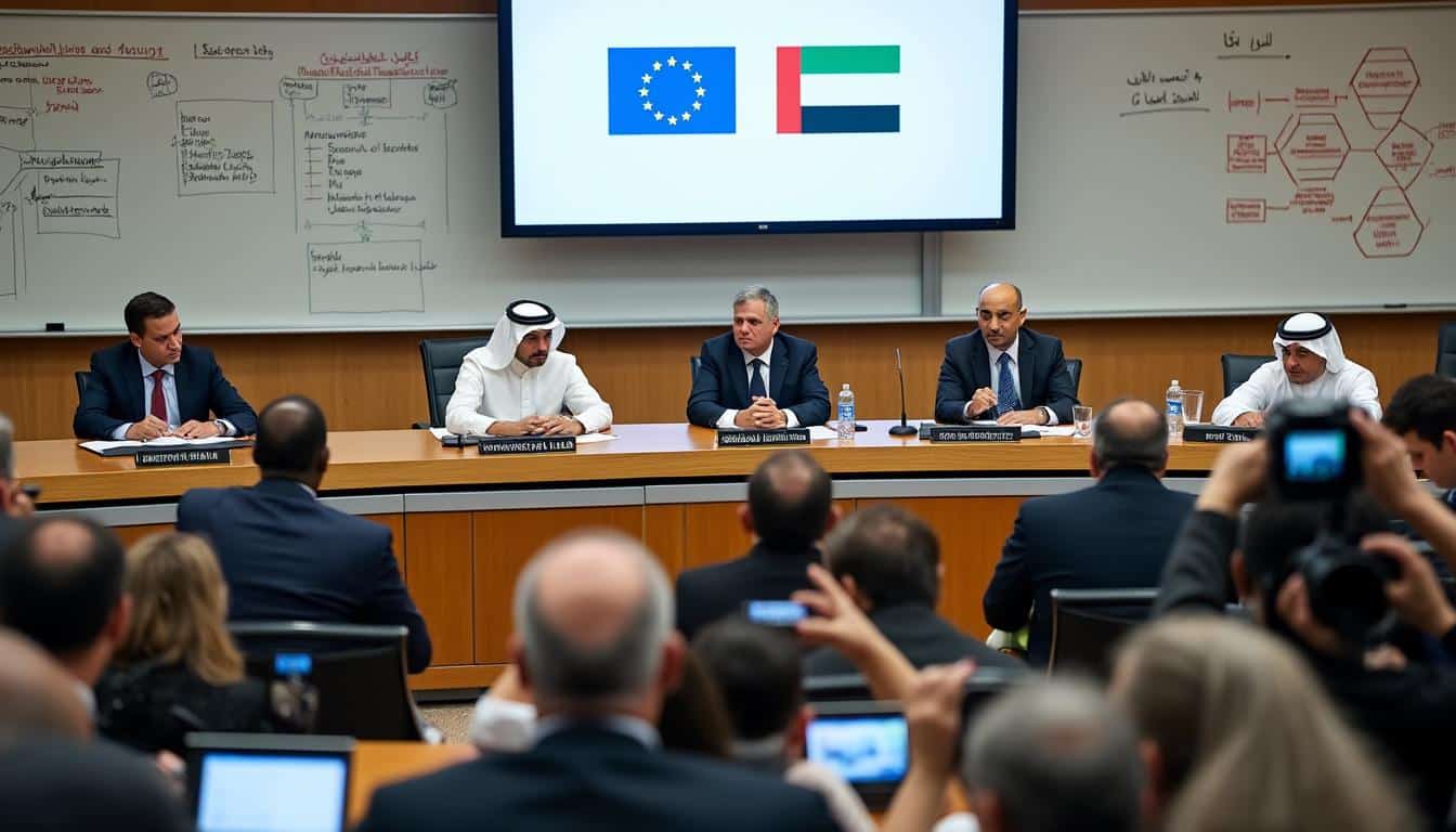novembre 2025 à 14h30 : Audition publique sur les relations commerciales et d'investissement entre l'UE et le Golfe participez à l’audition publique sur les relations commerciales et d’investissement entre l’ue et le golfe, le 14 novembre 2025 à 14h30. découvrez les enjeux, opportunités et perspectives pour renforcer les échanges économiques.