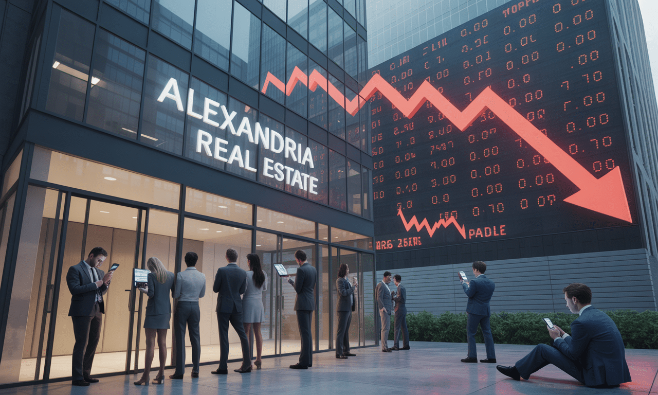 Alexandria Real Estate déçoit : anticipation d'un FFO annuel en deçà des prévisions et chute en Bourse alexandria real estate déçoit avec un ffo annuel inférieur aux prévisions, entraînant une chute significative de son cours en bourse.