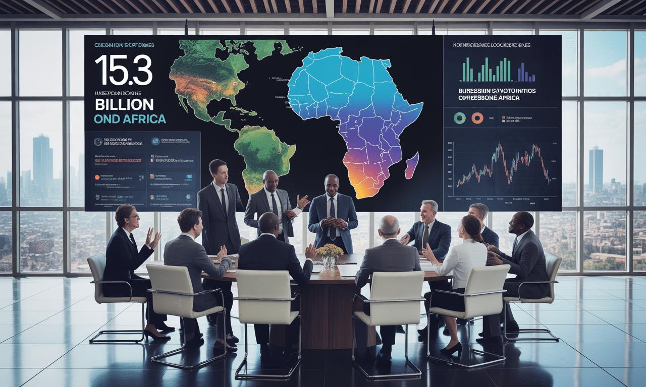 Forum sur l'Investissement en Afrique : 15,3 milliards de dollars d'opportunités d'affaires en vue découvrez les opportunités d'affaires en afrique avec notre forum sur l'investissement, mettant en lumière 15,3 milliards de dollars de projets prometteurs.