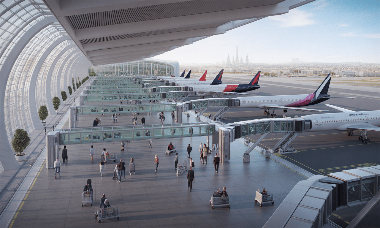 Groupe ADP lance un programme d'investissement de huit ans de 8,4 milliards d'euros pour moderniser les aéroports parisiens le groupe adp annonce un plan d'investissement de 8,4 milliards d'euros sur huit ans visant à moderniser et développer les aéroports parisiens pour améliorer l'expérience des voyageurs.