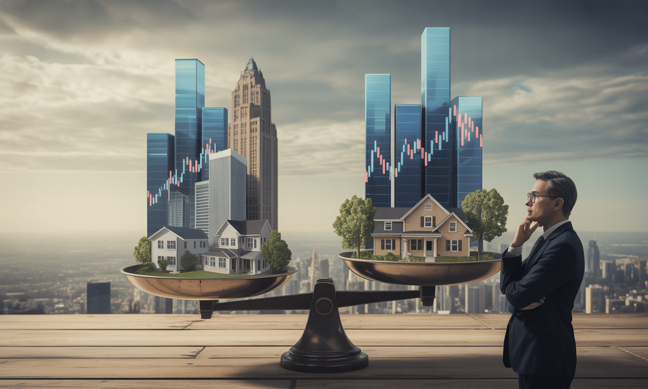 La Bourse dépasse l'immobilier dans le patrimoine américain : un précédent historique aux conséquences souvent inquiétantes selon Michael Burry la bourse surpasse pour la première fois l'immobilier dans le patrimoine américain, un événement historique aux conséquences potentiellement préoccupantes, analysé par michael burry.