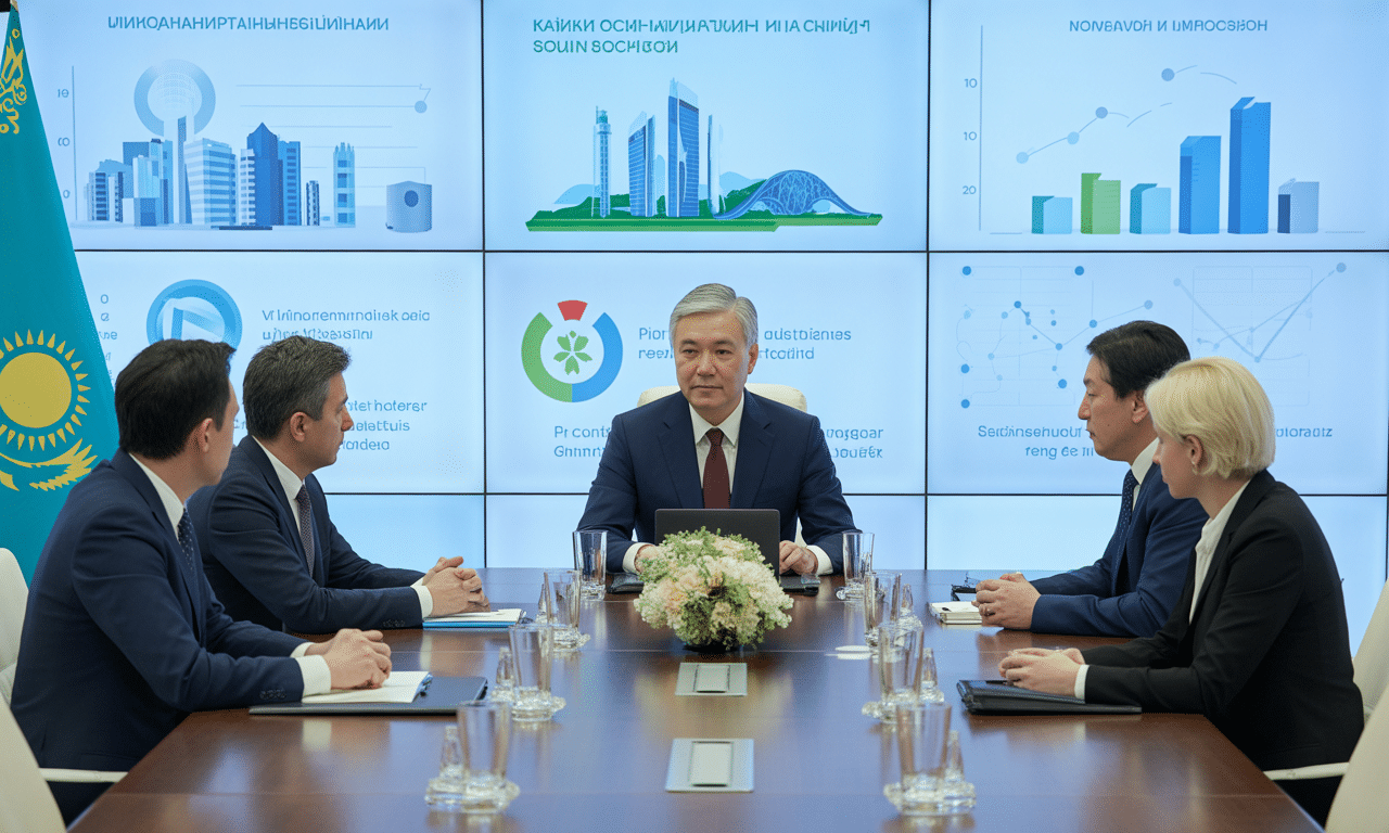 Le ministre kazakh des Affaires étrangères explore de nouvelles opportunités d'investissement en Suisse dans les infrastructures et les technologies vertes le ministre kazakh des affaires étrangères visite la suisse pour renforcer les partenariats et découvrir de nouvelles opportunités d'investissement dans les infrastructures et les technologies vertes.