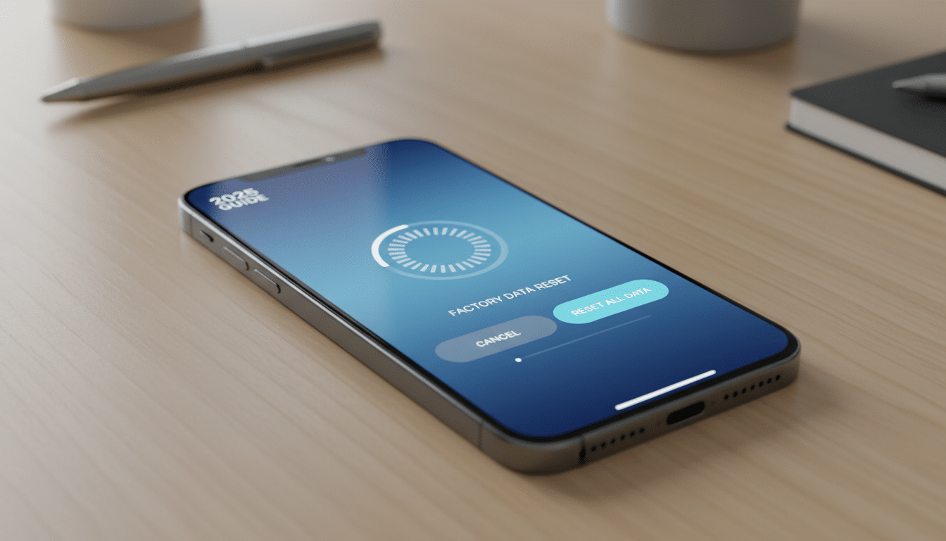 réinitialiser un iphone sans code : guide étape par étape pour 2025 découvrez notre guide étape par étape pour réinitialiser un iphone sans code en 2025, simple et efficace pour retrouver un appareil comme neuf.