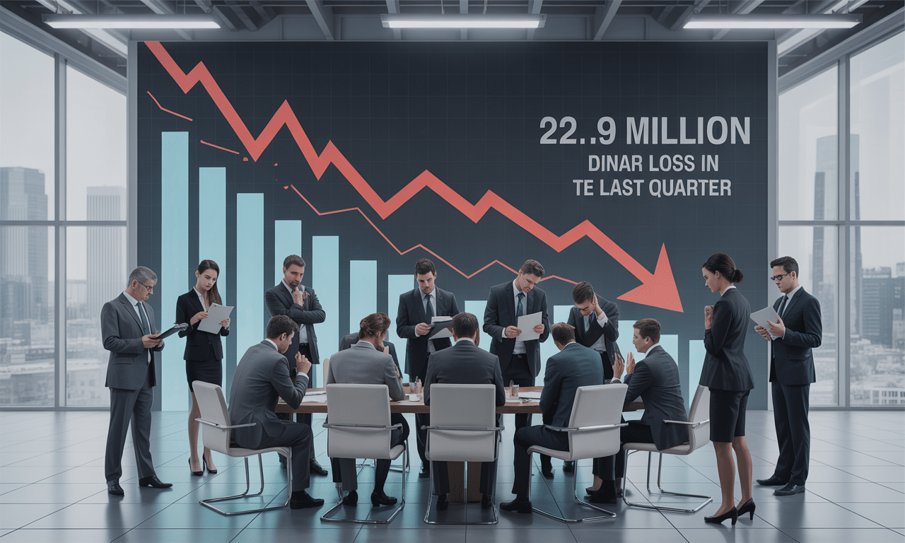 Al Mamoura Company pour l’Investissement Immobilier affiche une perte de 21,9 millions de dinars au dernier trimestre al mamoura company pour l’investissement immobilier enregistre une perte de 21,9 millions de dinars au dernier trimestre, impactant ses résultats financiers récents.