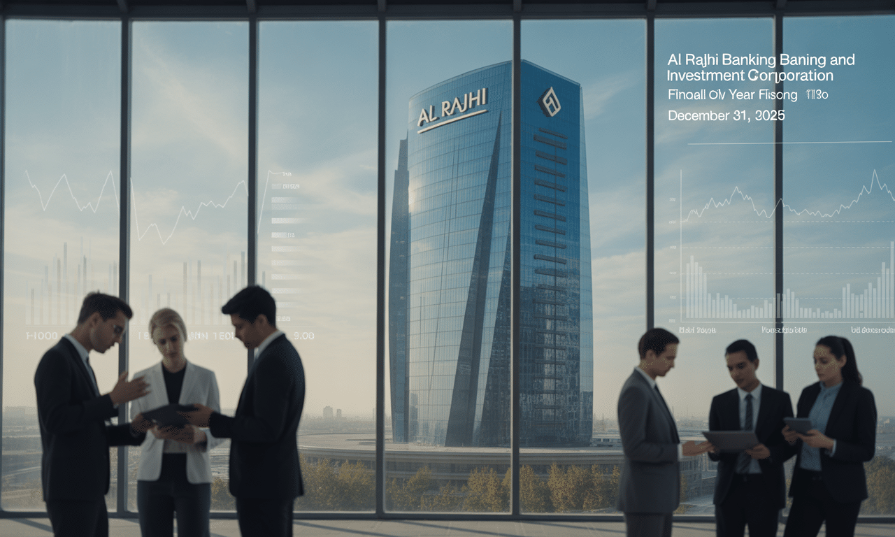 Al Rajhi Banking and Investment Corporation dévoile ses performances financières pour l'année fiscale clôturée le 31 décembre 2025 découvrez les résultats financiers d'al rajhi banking and investment corporation pour l'année fiscale clôturée le 31 décembre 2025, mettant en lumière ses performances et ses perspectives de croissance.