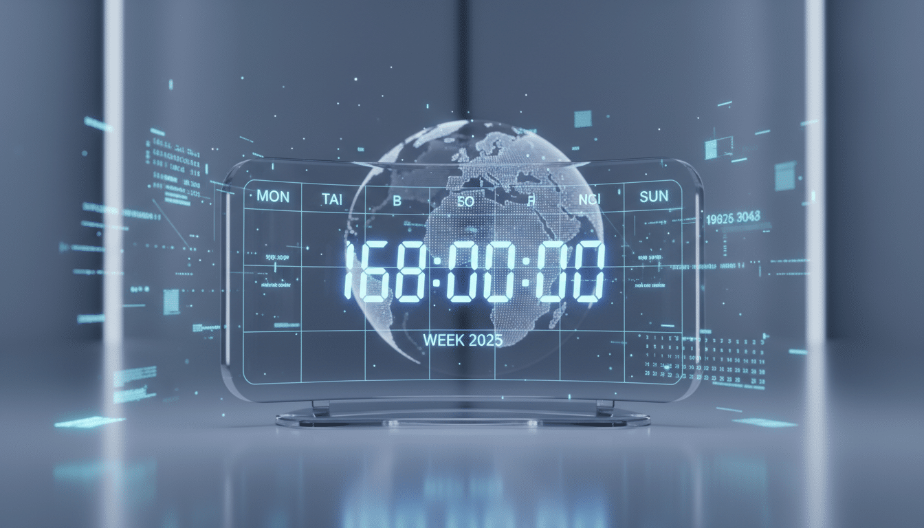 Combien d'heures compte une semaine en 2025 ? découvrez combien d'heures compte une semaine en 2025 et comment ce calcul peut varier selon les années.