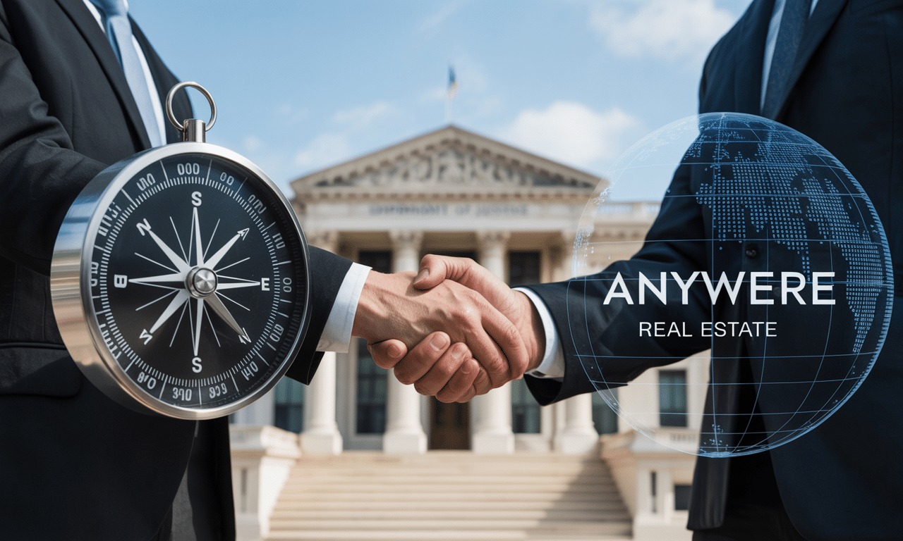 Compass conclut l’acquisition d’Anywhere Real Estate suite à l’aval du DOJ compass finalise l'acquisition d'anywhere real estate après l'approbation du département de la justice, renforçant ainsi sa position sur le marché immobilier.