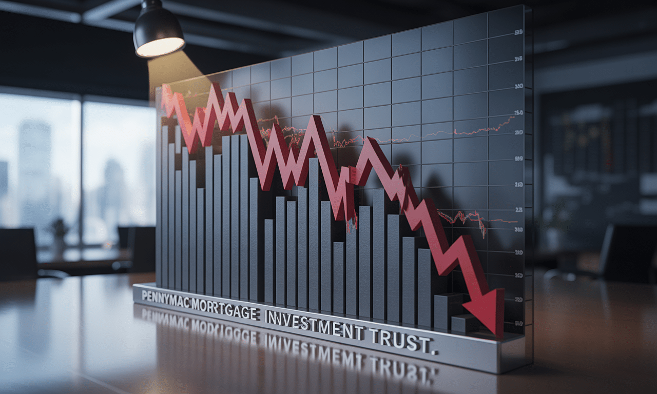 Les actions de Pennymac Mortgage Investment Trust plongent de 23% après des résultats trimestriels décevants les actions de pennymac mortgage investment trust chutent de 23% suite à des résultats trimestriels inférieurs aux attentes, suscitant des inquiétudes parmi les investisseurs.