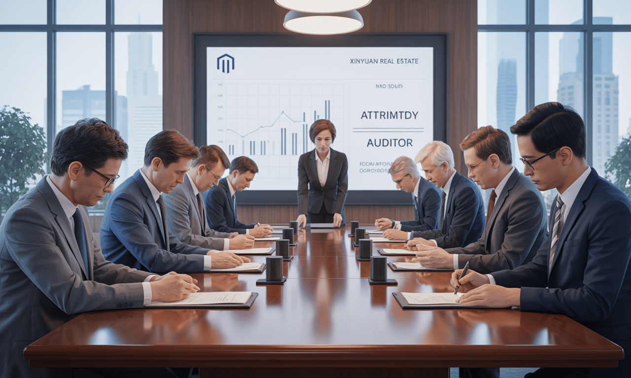 Xinyuan Real Estate : les actionnaires valident la nomination d’un nouvel auditeur lors de l’assemblée annuelle xinyuan real estate annonce la nomination d’un nouvel auditeur, approuvée par les actionnaires lors de l’assemblée annuelle, renforçant la transparence et la gouvernance de l’entreprise.