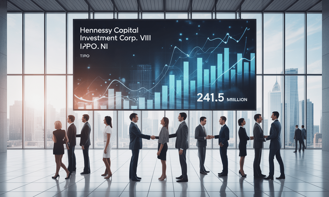 Hennessy Capital Investment Corp. VIII finalise son IPO avec une levée de fonds de 241,5 millions de dollars hennessy capital investment corp. viii finalise avec succès son introduction en bourse, levant 241,5 millions de dollars pour soutenir ses projets de croissance et d'investissement.