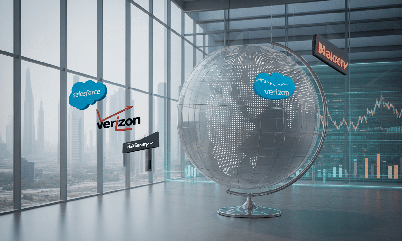 Mubadala Investment Co Pjsc se désengage de Salesforce et Verizon, tout en diminuant sa participation dans Disney mubadala investment co pjsc se retire de ses investissements dans salesforce et verizon, tout en réduisant sa participation dans disney, marquant un changement stratégique majeur.