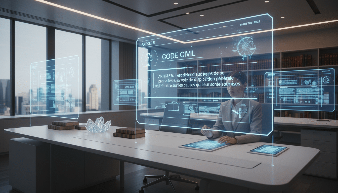 Que dit réellement l’article 5 du code civil en 2025 ? découvrez l'interprétation et les implications actuelles de l'article 5 du code civil en 2025, avec une analyse claire et détaillée.
