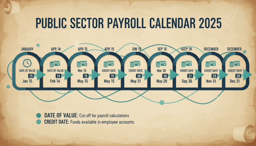 Tout savoir sur la date de paie dans la fonction publique en 2025