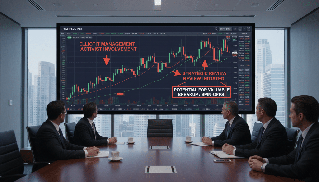L'action Synopsys dynamisée en Bourse grâce à l'arrivée du fonds activiste Elliott découvrez comment l'action synopsys s'est envolée en bourse suite à l'entrée du fonds activiste elliott, suscitant de nouvelles perspectives pour l'entreprise.