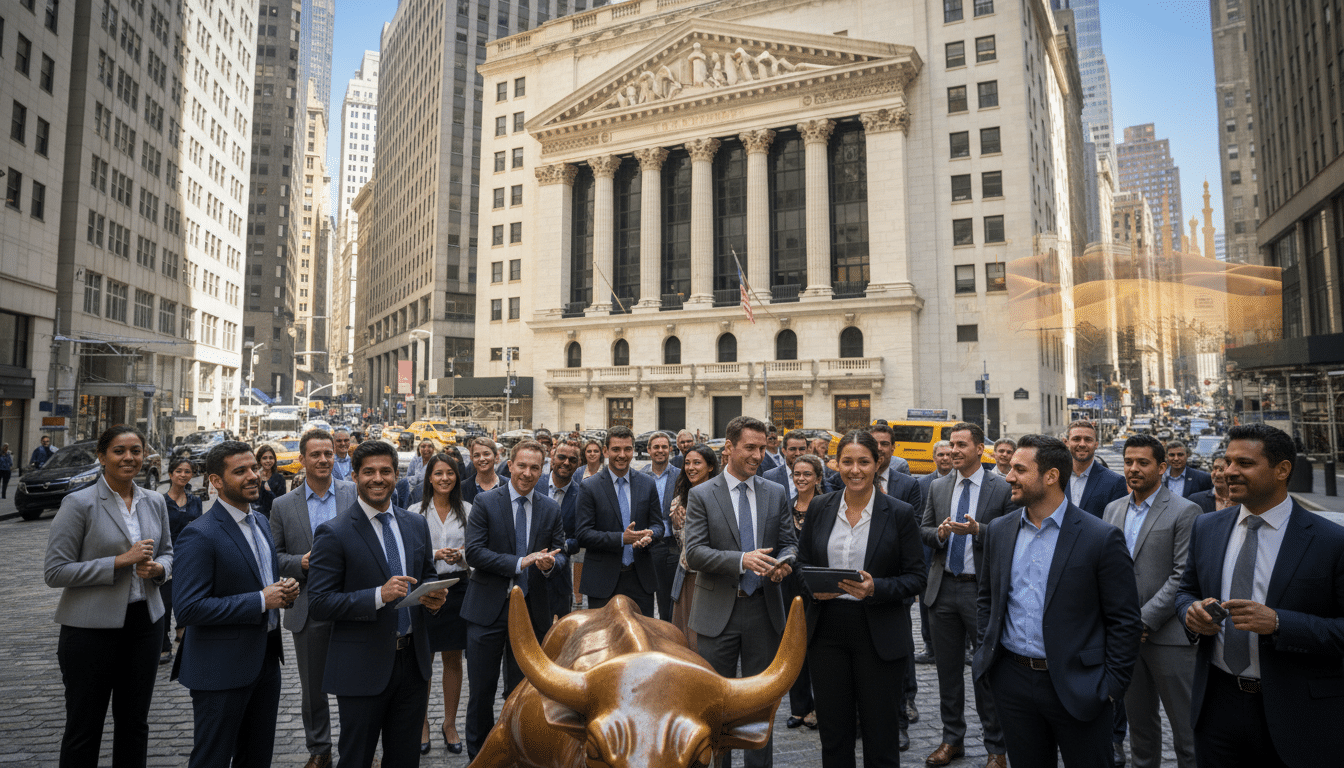 Wall Street grimpe alors que les investisseurs parient sur une détente au Proche-Orient wall street monte alors que les investisseurs misent sur une détente au proche-orient, stimulant l'optimisme et les marchés financiers.