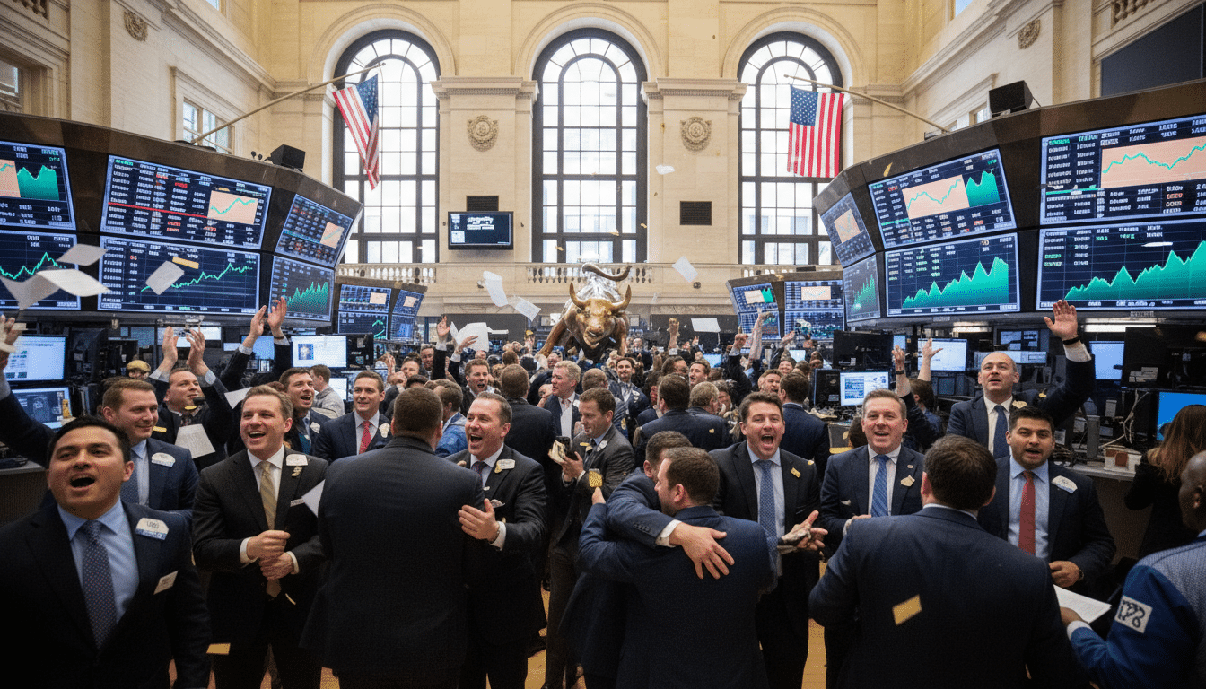 wall street progresse suite à l'annonce du report des frappes sur les centrales par trump, apaisant les marchés et renforçant la confiance des investisseurs.