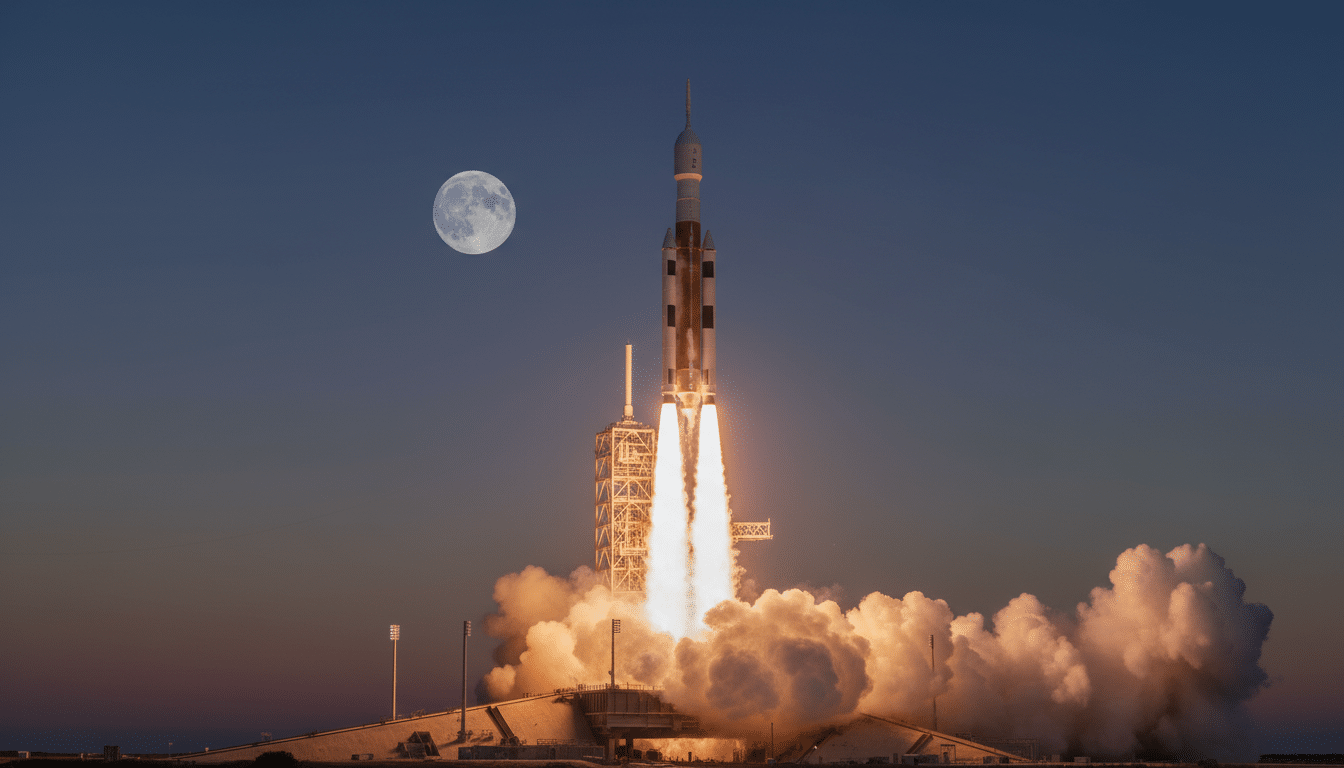 Artemis II : Orion s’élance enfin vers la Lune pour une mission historique ! découvrez la mission historique artemis ii : le vaisseau orion s'élance enfin vers la lune pour une exploration inédite et ambitieuse de l'espace.