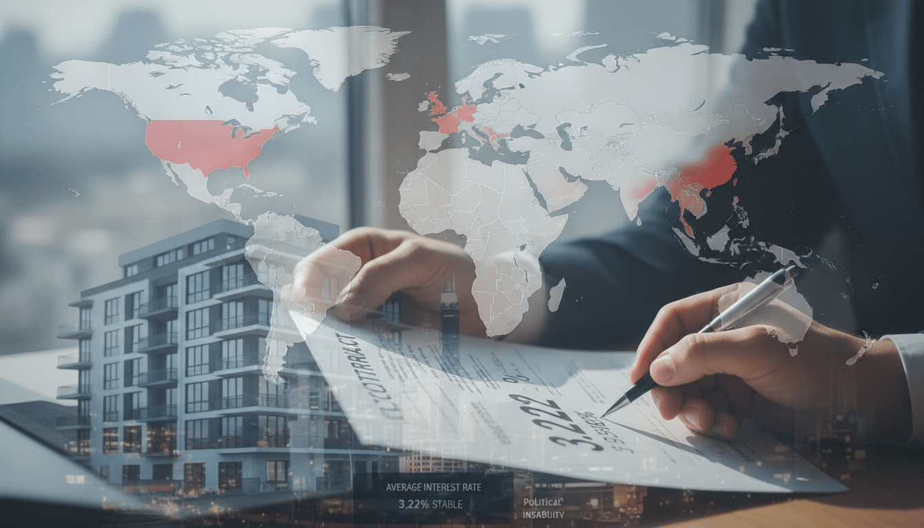 Crédits immobiliers : taux moyen stable à 3,22 %, un maintien attendu malgré les tensions géopolitiques découvrez l'évolution des crédits immobiliers avec un taux moyen stable à 3,22 %, un maintien prévisible malgré les tensions géopolitiques actuelles. analyse et perspectives pour vos projets immobiliers.
