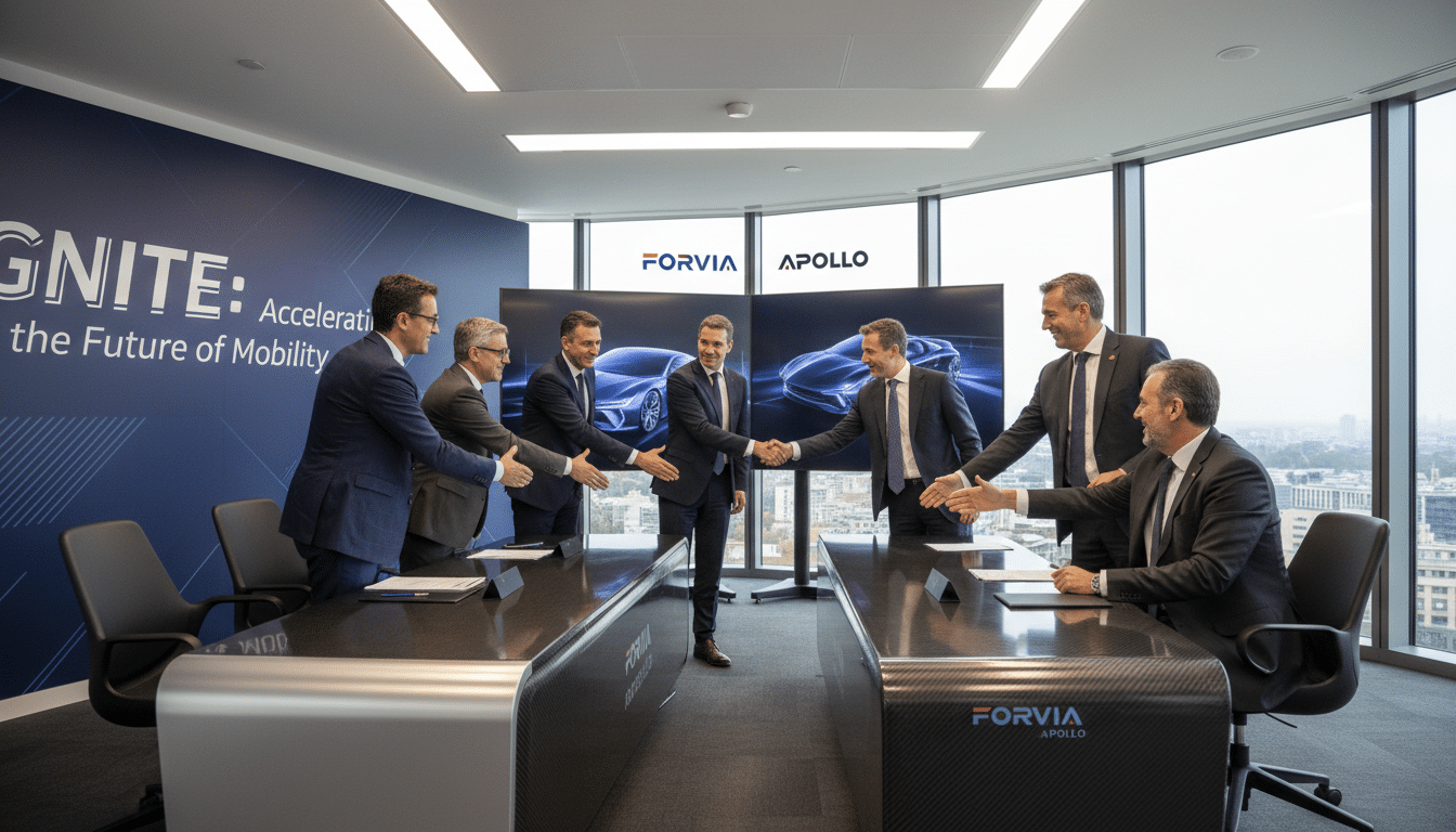 FORVIA cède son activité Intérieurs au fonds Apollo : un nouveau chapitre stratégique forvia cède son activité intérieurs au fonds apollo, marquant un nouveau chapitre stratégique pour l'entreprise et ouvrant la voie à de nouvelles opportunités de croissance.