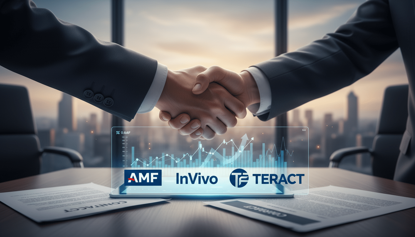 L'AMF approuve l'offre de retrait d'InVivo sur Teract à 3,12 € par action l'autorité des marchés financiers (amf) approuve l'offre de retrait d'invivo sur teract au prix de 3,12 € par action, marquant une étape clé dans la consolidation du secteur agricole.