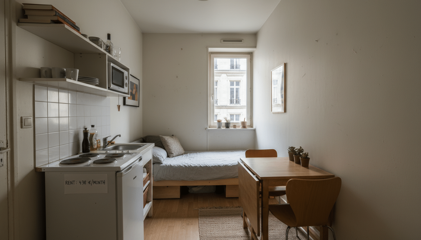 Vivre dans 6m² pour 438 euros par mois : une annonce immobilière insolite mais bien réelle découvrez cette annonce immobilière insolite : vivre dans un espace de 6m² pour seulement 438 euros par mois. un témoignage surprenant de la réalité du logement aujourd'hui.