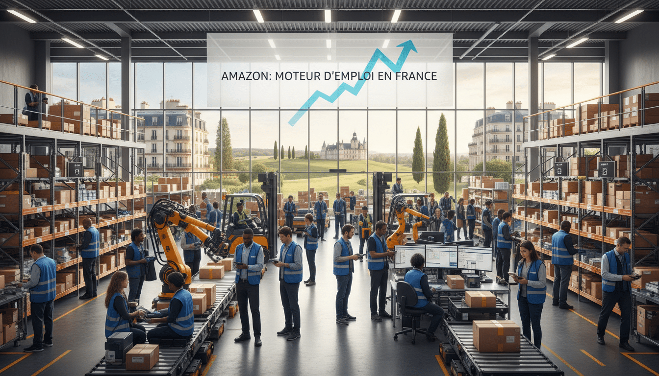 Amazon s'affirme en tant que principal moteur de création nette d'emplois en France découvrez comment amazon s'impose comme le principal moteur de création nette d'emplois en france, contribuant significativement à l'économie locale et au marché du travail.