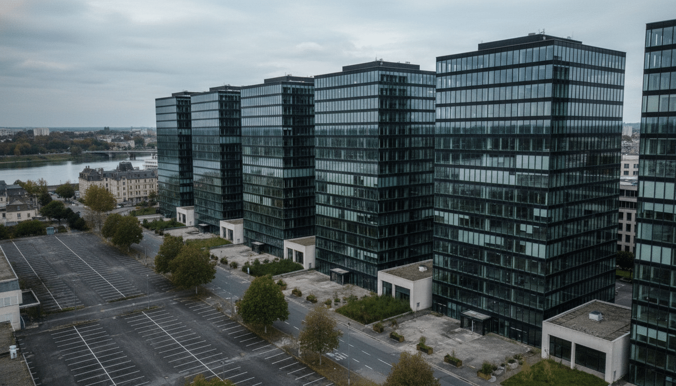 Angers et son agglomération : un record historique avec 94 000 m² de bureaux inoccupés découvrez le record historique d'angers et son agglomération avec 94 000 m² de bureaux inoccupés, une situation qui impacte le marché immobilier local.