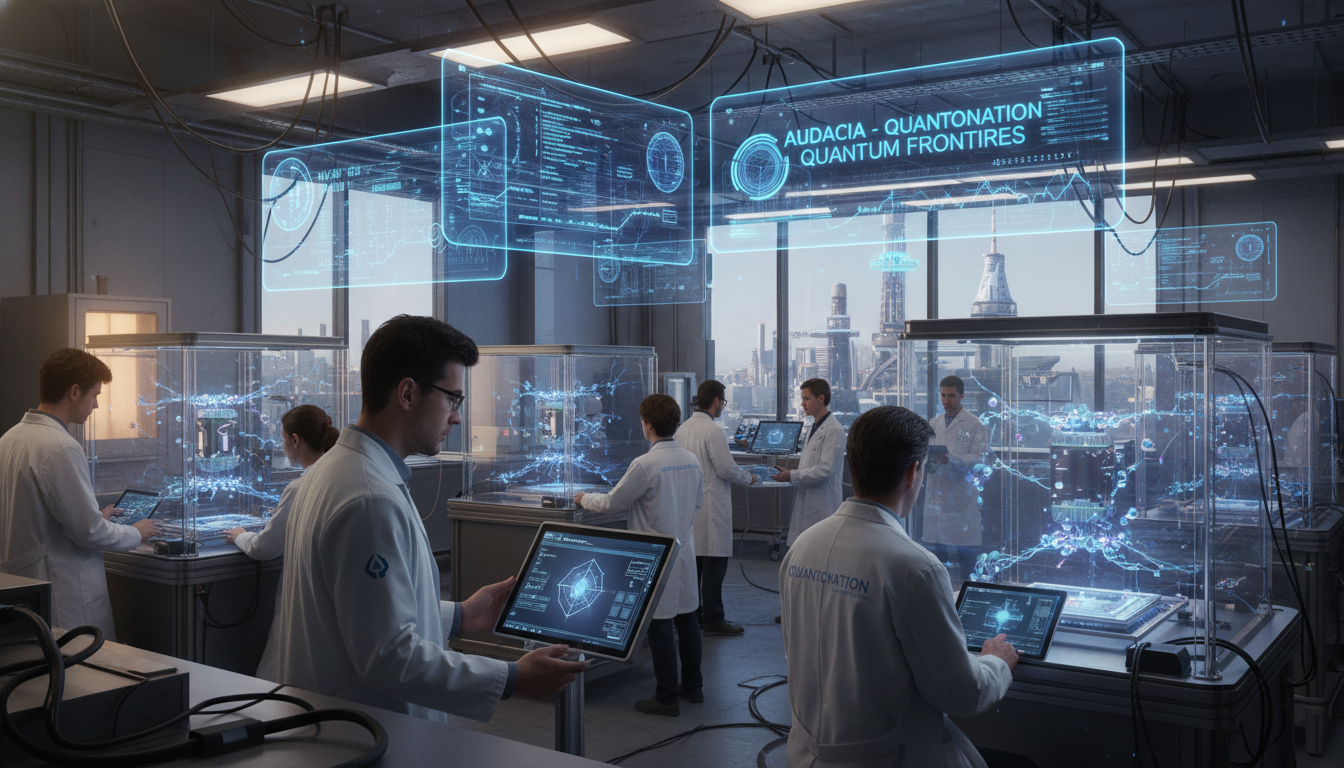 Audacia célèbre l'essor prometteur de la France dans la révolution quantique audacia met en lumière l'essor prometteur de la france dans la révolution quantique, explorant les avancées majeures et les opportunités innovantes de cette technologie de pointe.