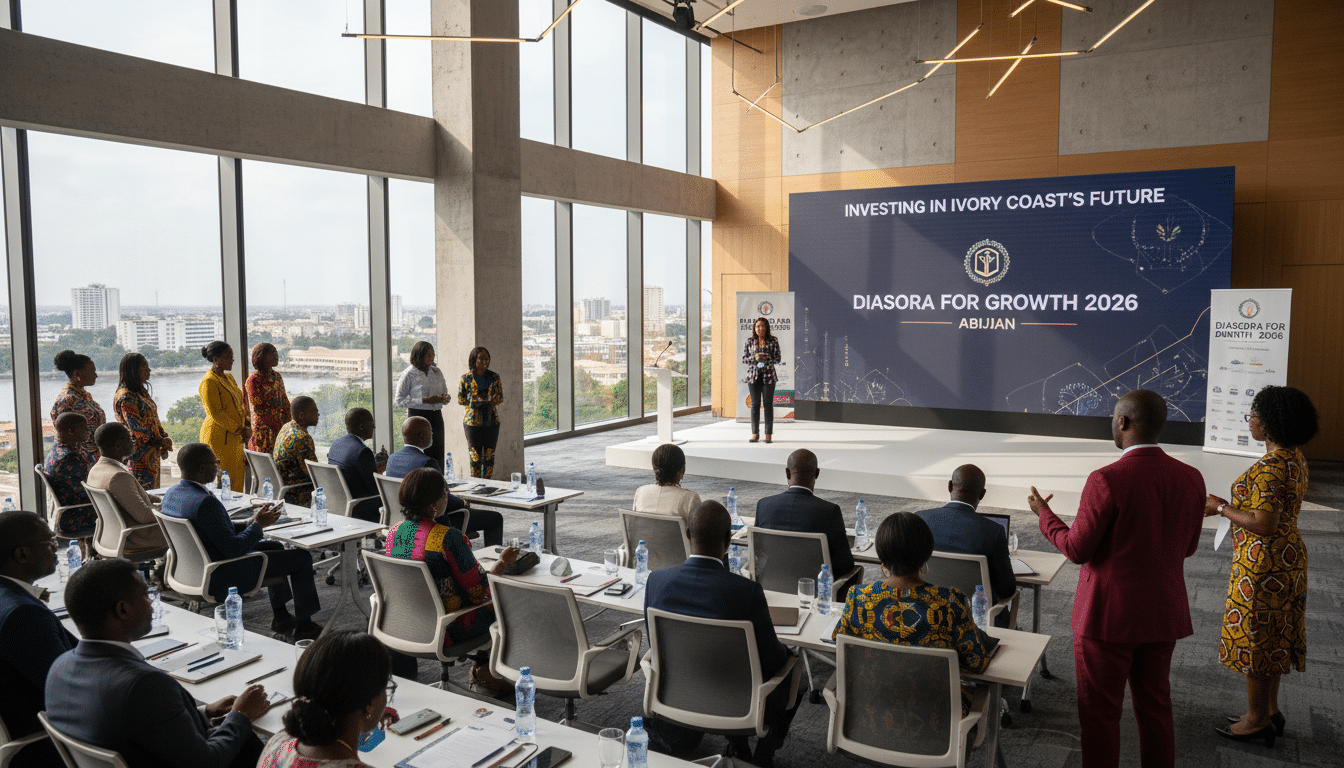 Côte d’Ivoire : Coup d’envoi du forum Diaspora For Growth 2026 pour dynamiser l’investissement des Ivoiriens de l’étranger découvrez le lancement du forum diaspora for growth 2026 en côte d’ivoire, une initiative majeure pour stimuler l’investissement des ivoiriens de l’étranger et renforcer le développement économique du pays.