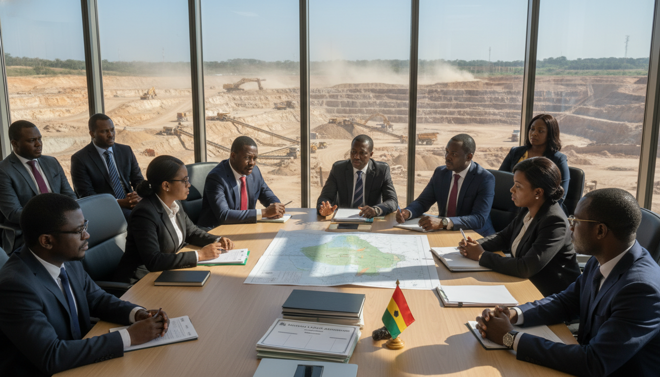 La Chambre des Mines met en garde : les incertitudes des baux au Ghana fragilisent les investissements dans le secteur minier la chambre des mines alerte sur les risques liés aux incertitudes des baux au ghana, qui menacent la stabilité et les investissements dans le secteur minier.