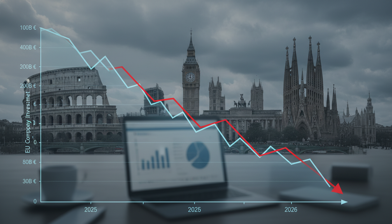 L'investissement des entreprises européennes plonge à son niveau historique le plus bas en 11 ans découvrez pourquoi l'investissement des entreprises européennes a chuté à son niveau historique le plus bas en 11 ans et quelles en sont les conséquences économiques.