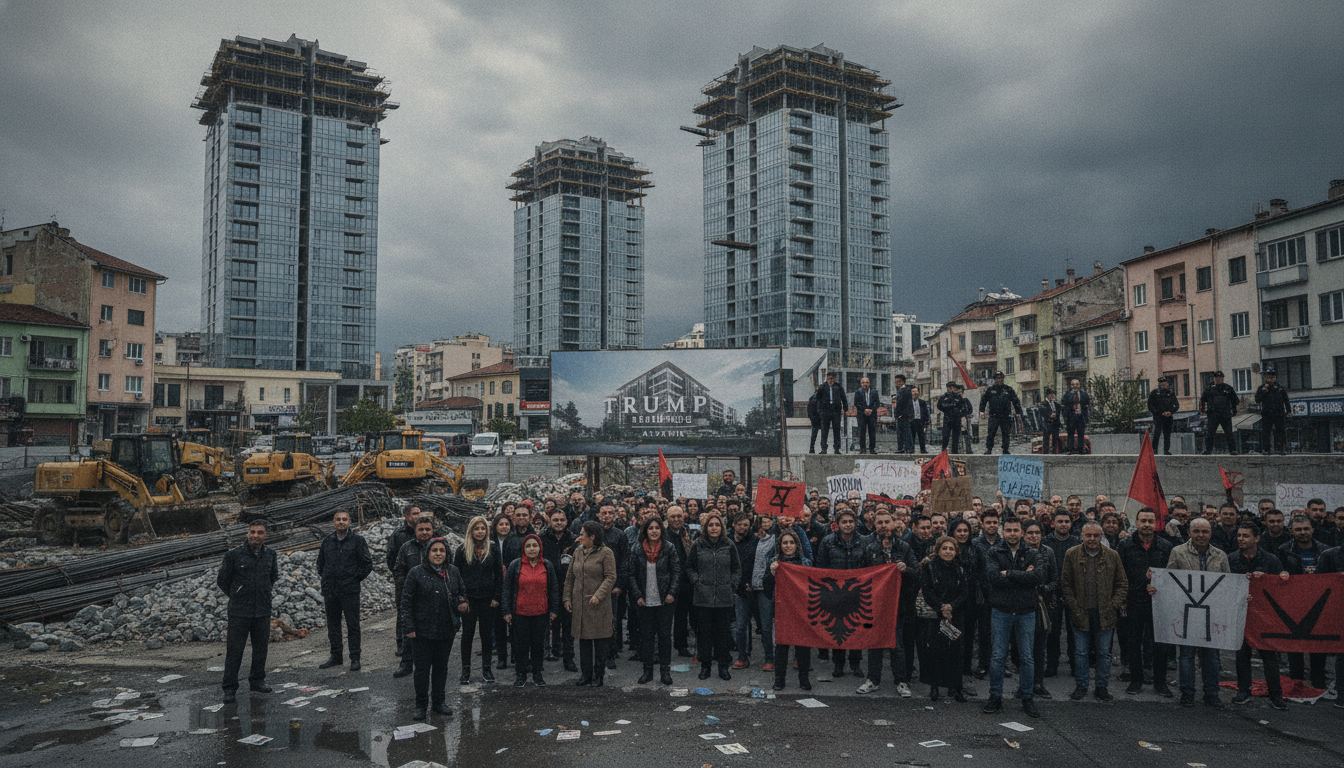 Albanie : l'opposition s'intensifie face au projet immobilier controversé de la famille Trump soutenu par le gouvernement en albanie, l'opposition monte contre un projet immobilier controversé lié à la famille trump, soutenu par le gouvernement, suscitant de vives réactions et débats sur son impact.