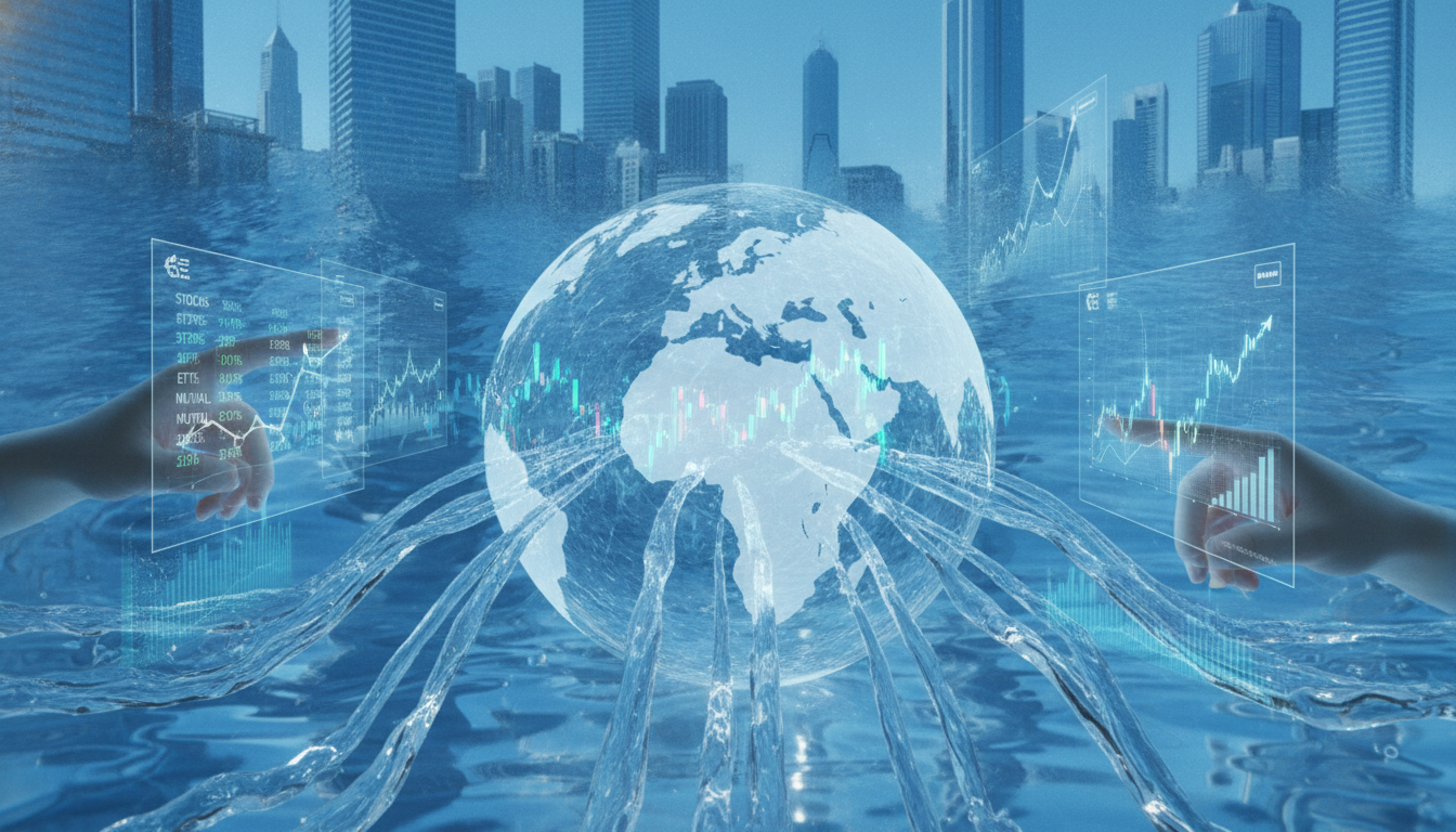 Bourse : L'eau, un enjeu majeur ! Comment investir efficacement via actions, ETF et OPCVM ? découvrez pourquoi l'eau est un enjeu crucial en bourse et comment investir efficacement grâce aux actions, etf et opcvm pour optimiser votre portefeuille.