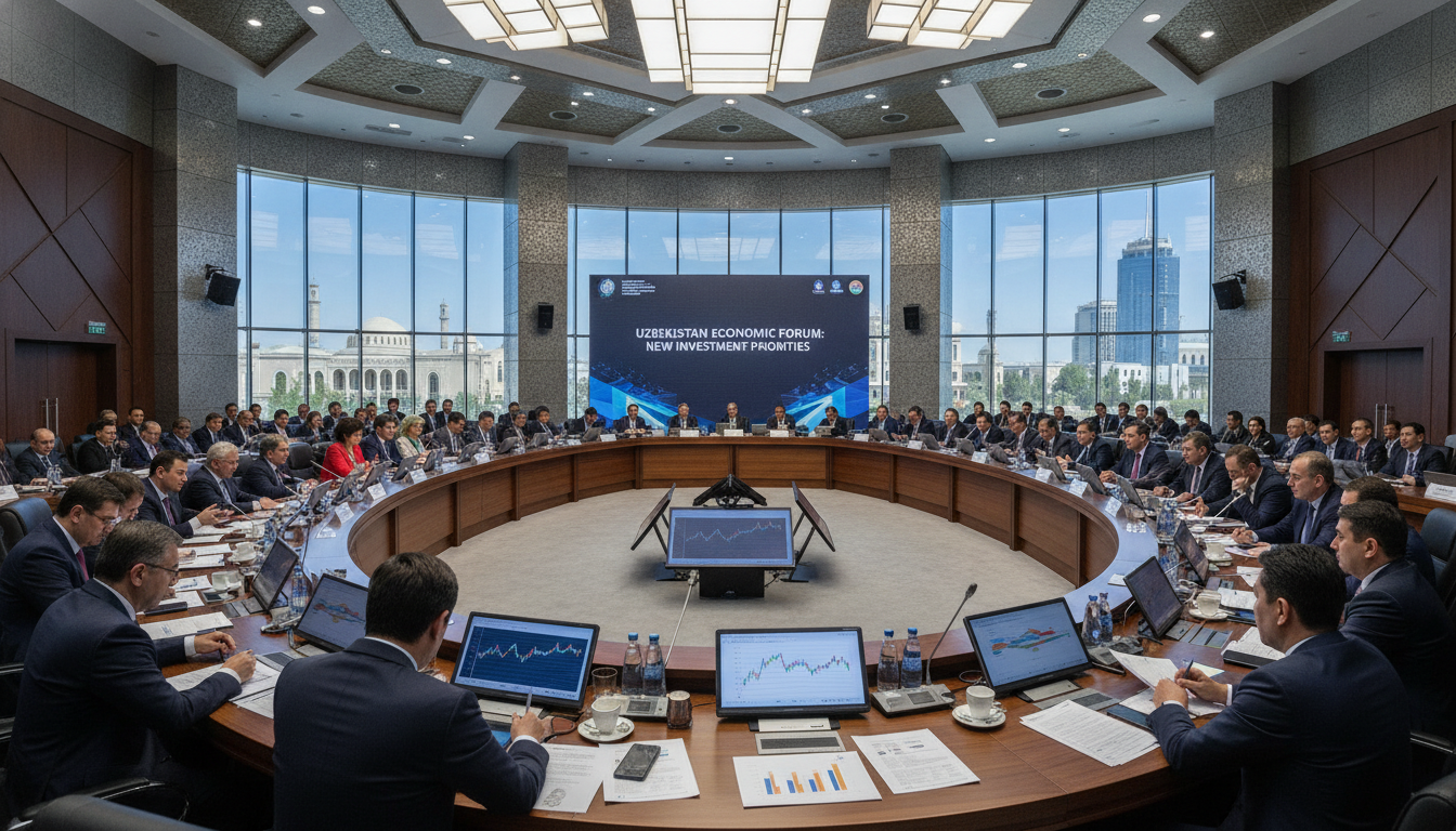 Forum de Tachkent : Les nouvelles priorités d’investissement redéfinissent les enjeux économiques découvrez au forum de tachkent comment les nouvelles priorités d’investissement redéfinissent les enjeux économiques actuels et futurs.