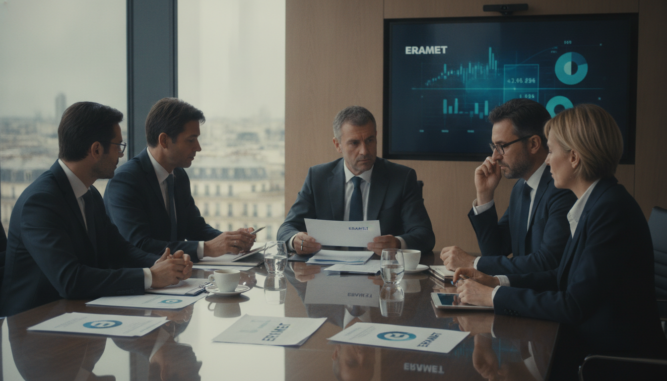 Le fonds Orion CMC envisage de prendre position dans le groupe industriel français Eramet le fonds orion cmc envisage d'investir dans le groupe industriel français eramet, renforçant ainsi sa présence dans le secteur minier et métallurgique.