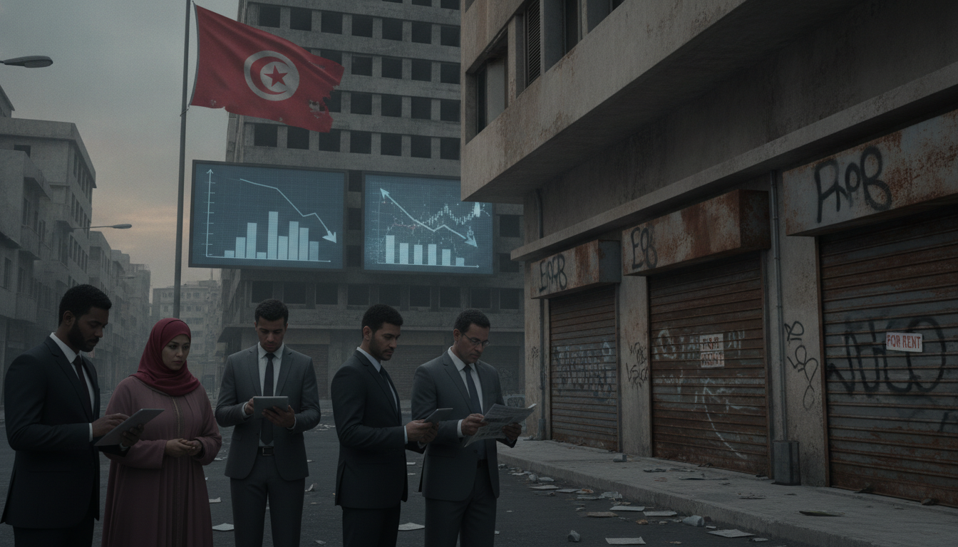 Climat des affaires : Les raisons du recul de la Tunisie dans le classement mondial des risques d'investissement analyse des facteurs expliquant le recul de la tunisie dans le classement mondial des risques d'investissement et son impact sur le climat des affaires.