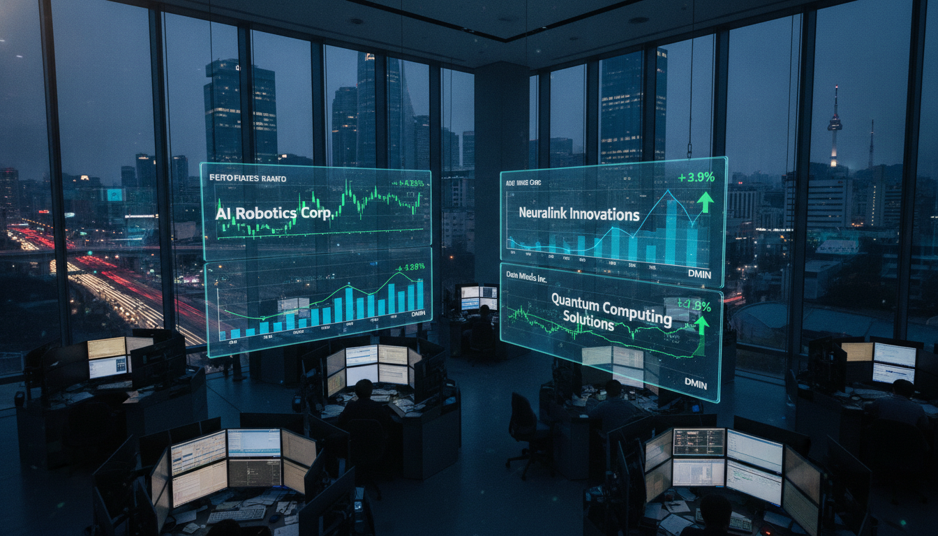 Séoul en berne : la chute marquée des actions liées à l'IA sous le feu des marchés découvrez l'impact des marchés sur séoul avec la chute notable des actions liées à l'intelligence artificielle, marquant une période difficile pour le secteur technologique.