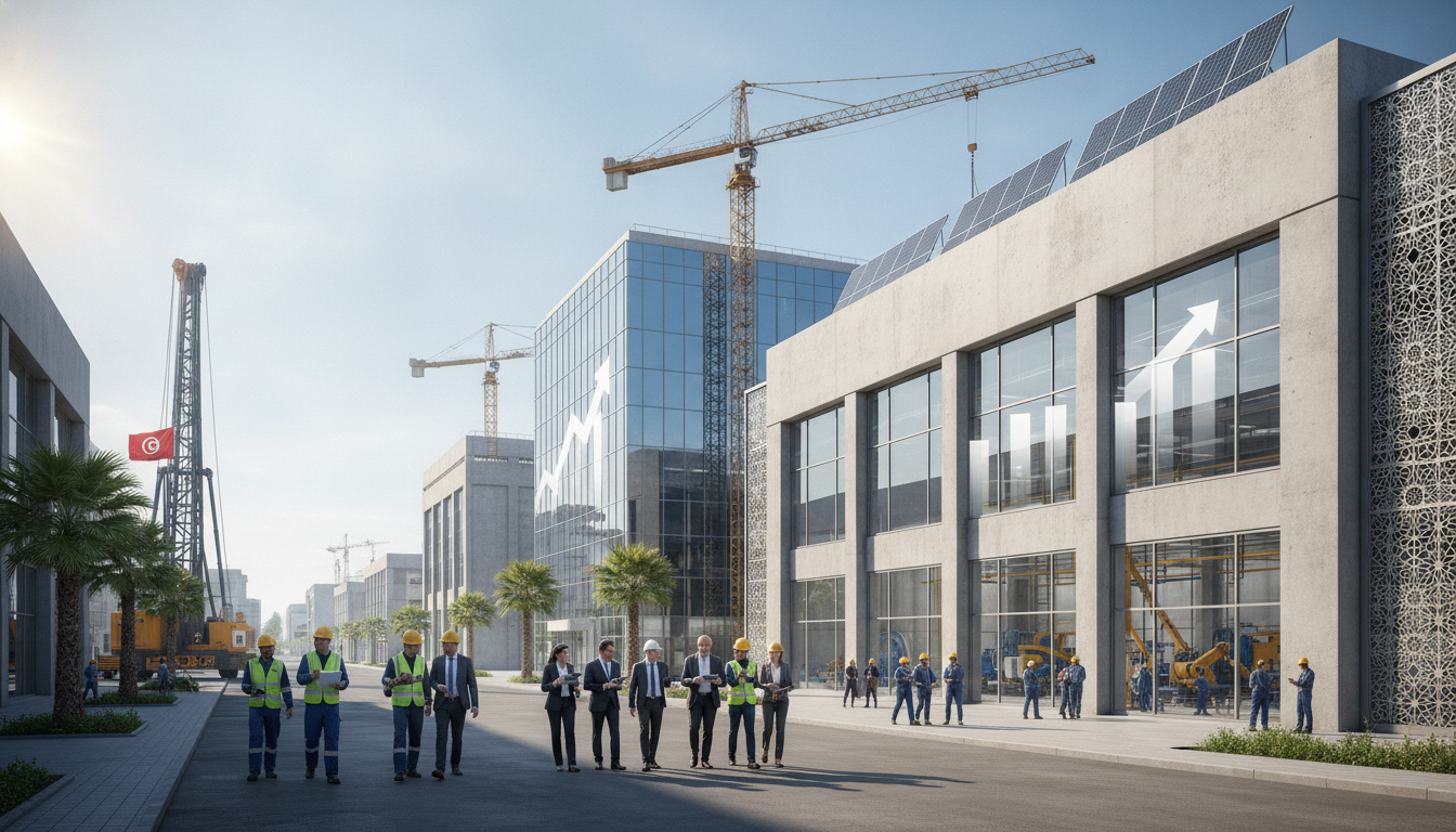 Tunisie : Forte hausse de 18 % des investissements industriels à 754,6 millions de dinars fin avril 2026 en avril 2026, les investissements industriels en tunisie connaissent une forte hausse de 18 %, atteignant 754,6 millions de dinars, dynamisant ainsi le secteur industriel national.