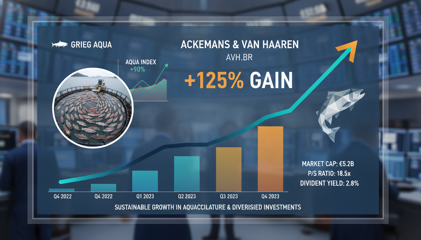 Ackermans & van Haaren s'envole en Bourse grâce à un investissement de 93 millions d'euros ackermans & van haaren connaît une forte hausse en bourse suite à un investissement stratégique de 93 millions d'euros, renforçant sa position sur le marché.