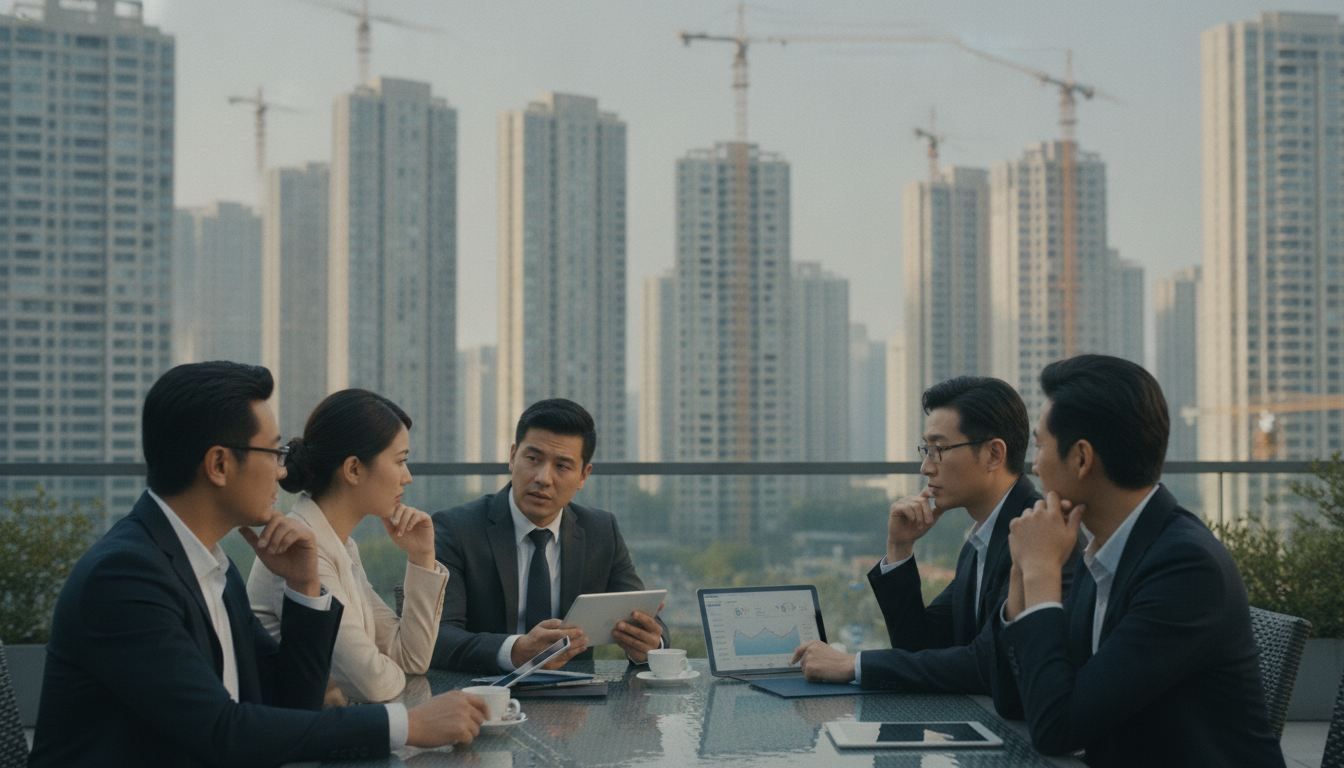 Chine : un recul modéré des prix de l'immobilier attendu cette année, moins marqué que prévu prévisions immobilières en chine : un recul modéré des prix attendu cette année, avec une baisse moins forte que prévue, offrant une stabilité relative sur le marché.