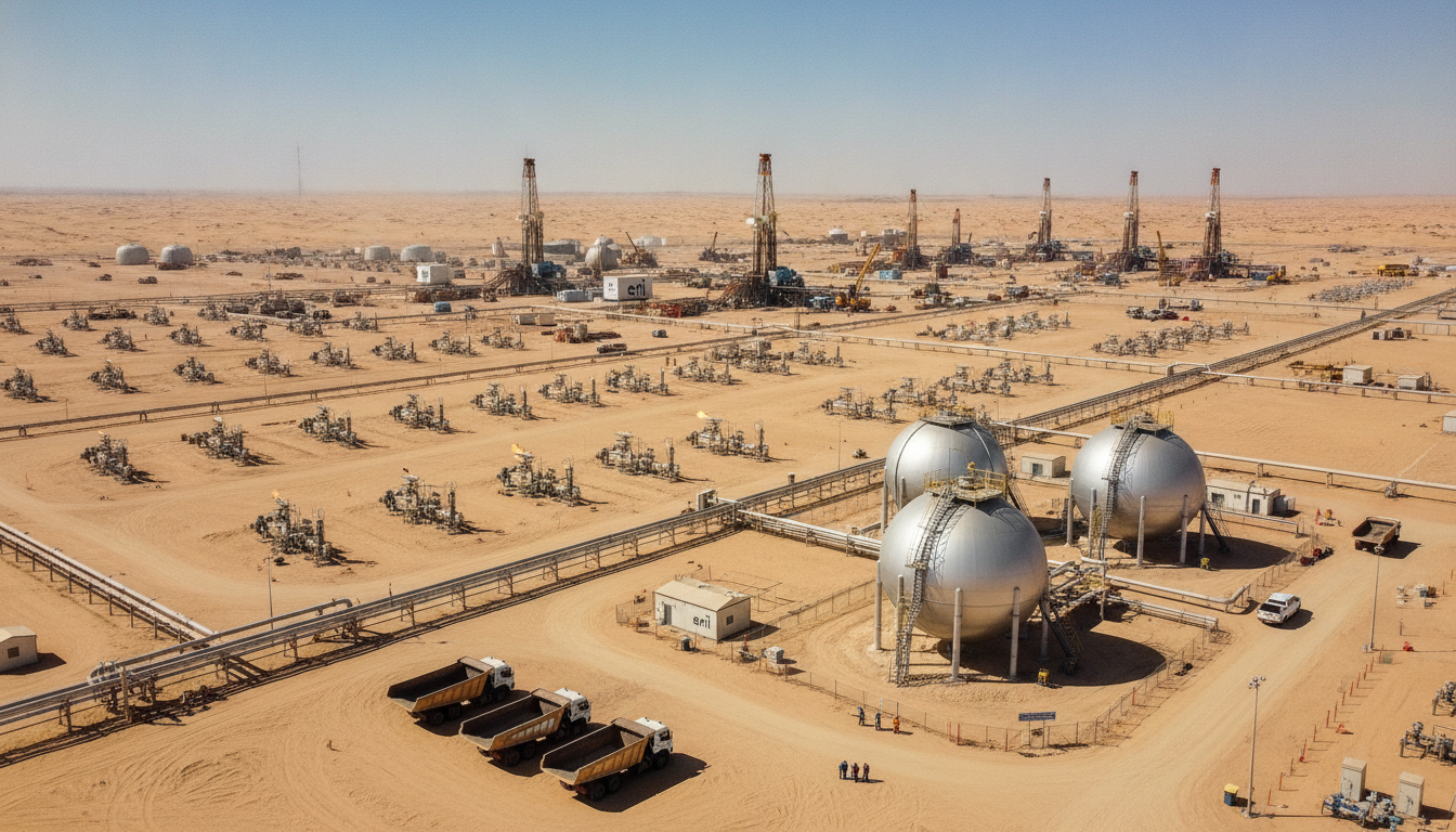 Eni intensifie son exploitation gazière en Égypte avec 8,5 milliards de dollars investis et l'ouverture de 230 nouveaux puits eni renforce son expansion gazière en égypte grâce à un investissement de 8,5 milliards de dollars et l'ouverture de 230 nouveaux puits, dynamisant ainsi la production locale et les infrastructures énergétiques.