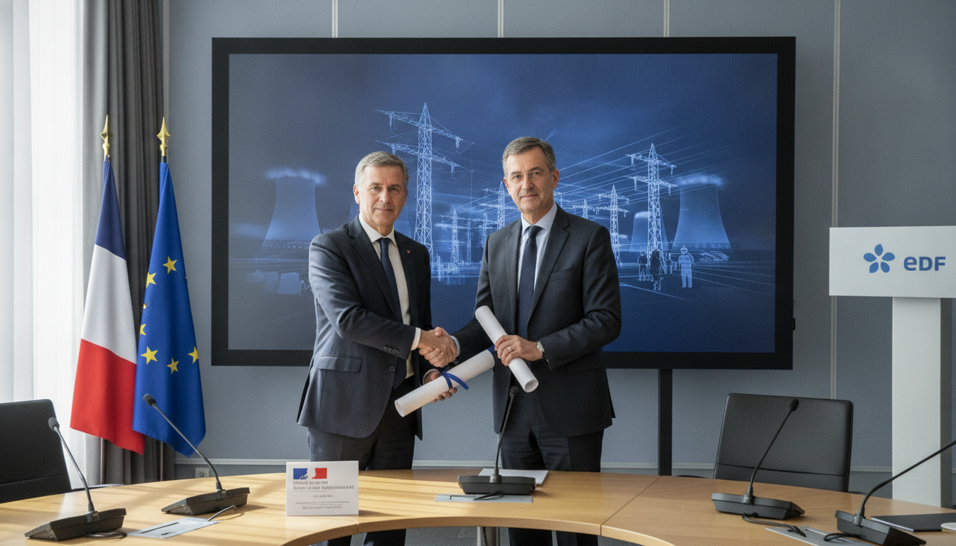 Le gouvernement donne son feu vert initial : EDF autorisée à démarrer les travaux préparatoires pour... le gouvernement approuve le démarrage des travaux préparatoires d'edf, marquant une étape clé pour le projet énergétique à venir.