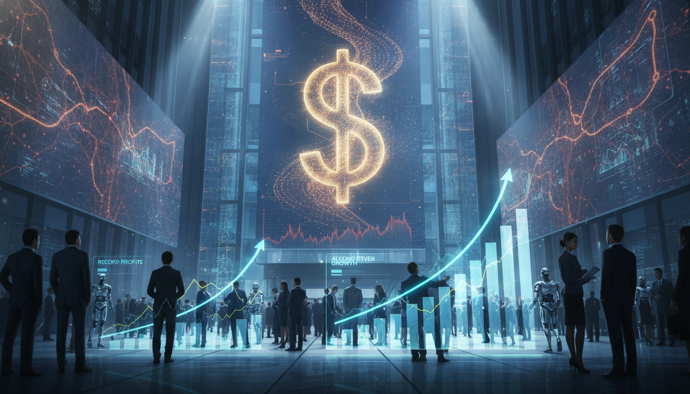 L'essor colossal de l'IA propulse les géants de la tech vers des profits records, mais gare à l'illusion financière... découvrez comment l'essor massif de l'intelligence artificielle booste les profits des géants de la tech, tout en mettant en garde contre les risques d'illusion financière.