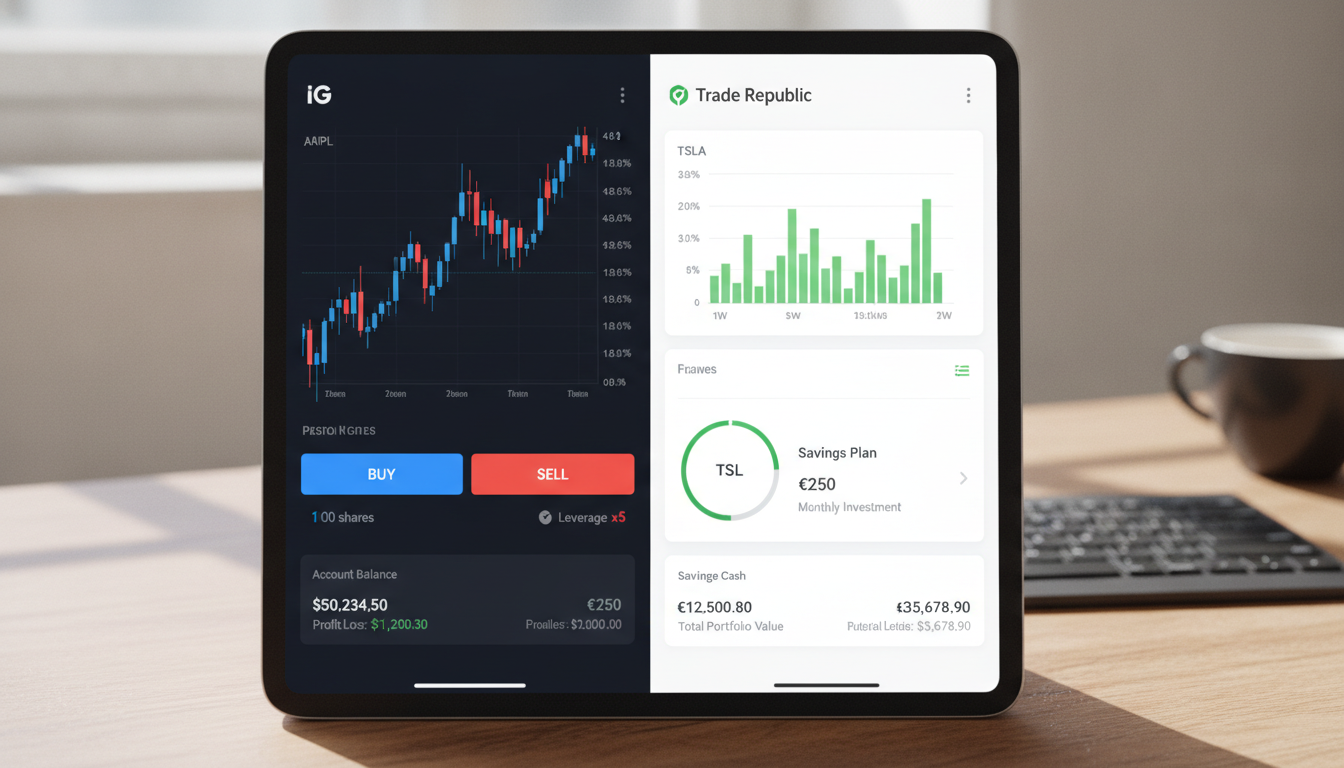Compte CTO en 2026 : Faut-il choisir IG ou Trade Republic ? découvrez quelle plateforme choisir pour votre compte cto en 2026 : ig ou trade republic ? analyse complète des avantages, frais et fonctionnalités pour faire le meilleur choix d'investissement.