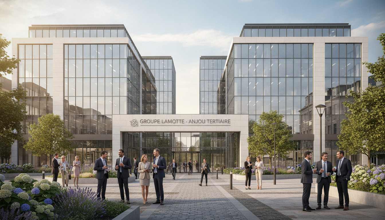 Immobilier : le groupe breton Lamotte fait son entrée sur le marché tertiaire angevin le groupe breton lamotte débarque sur le marché immobilier tertiaire à angers, marquant une nouvelle étape dans son développement régional.