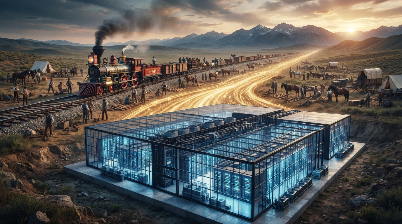 L’IA attire des investissements qui dépassent le boom historique du rail américain les investissements dans l’intelligence artificielle dépassent ceux du boom ferroviaire américain, signe d’une transformation économique sans précédent.