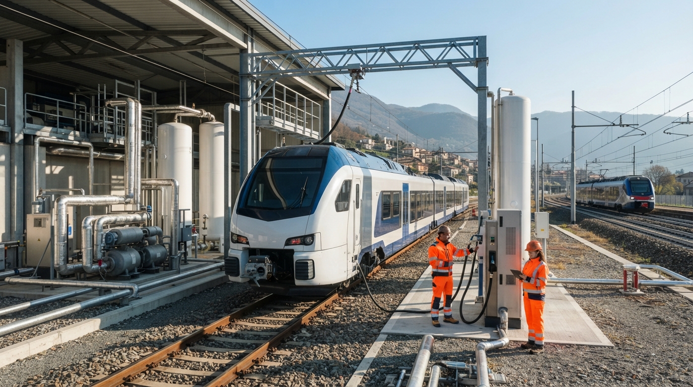 La BEI finance à hauteur de 80 millions d’euros le développement de la mobilité à hydrogène de FNM la bei accorde 80 millions d’euros à fnm pour accélérer le développement de la mobilité à hydrogène.