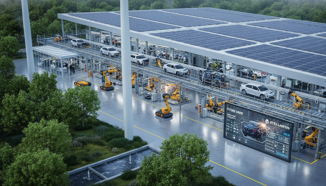 Stellantis prépare un investissement d'un milliard d'euros pour moderniser cette usine stellantis annonce un investissement d'un milliard d'euros pour moderniser son usine, renforçant ainsi sa compétitivité et son innovation industrielle.